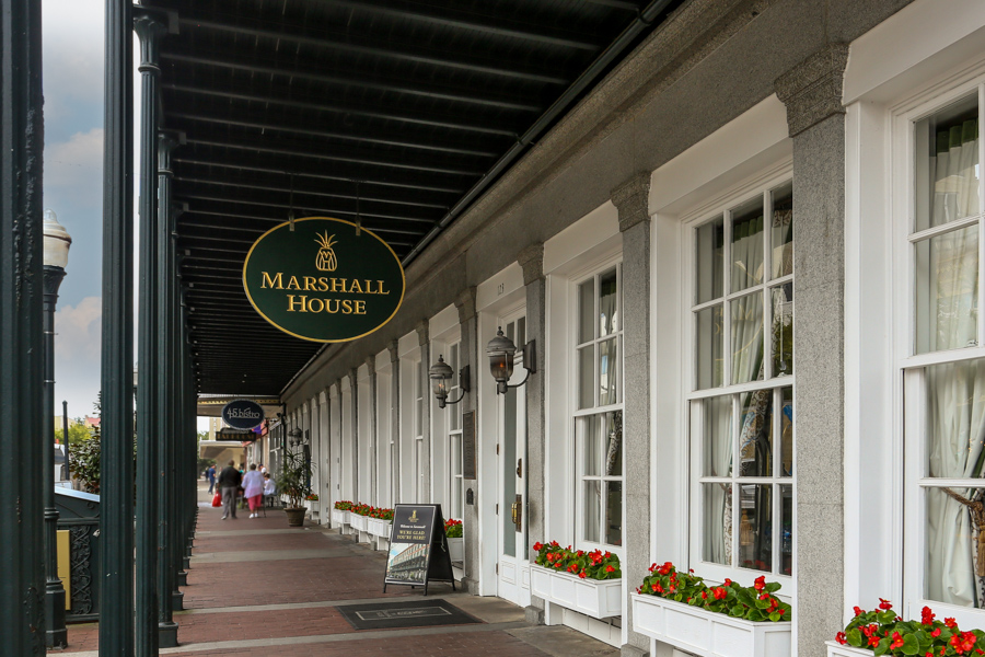 The Marshall House hotel
