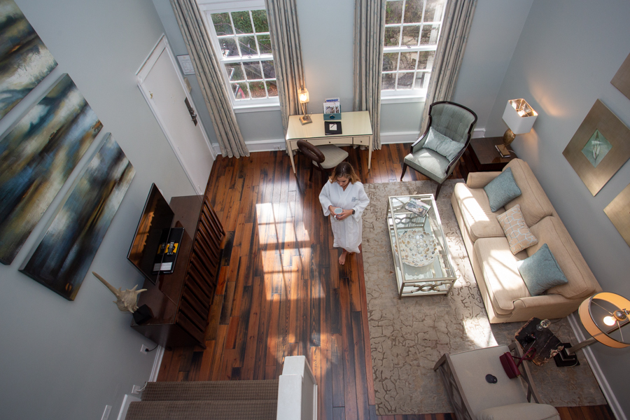 Balcony Suite at Olde Harbour Inn in Savannah
