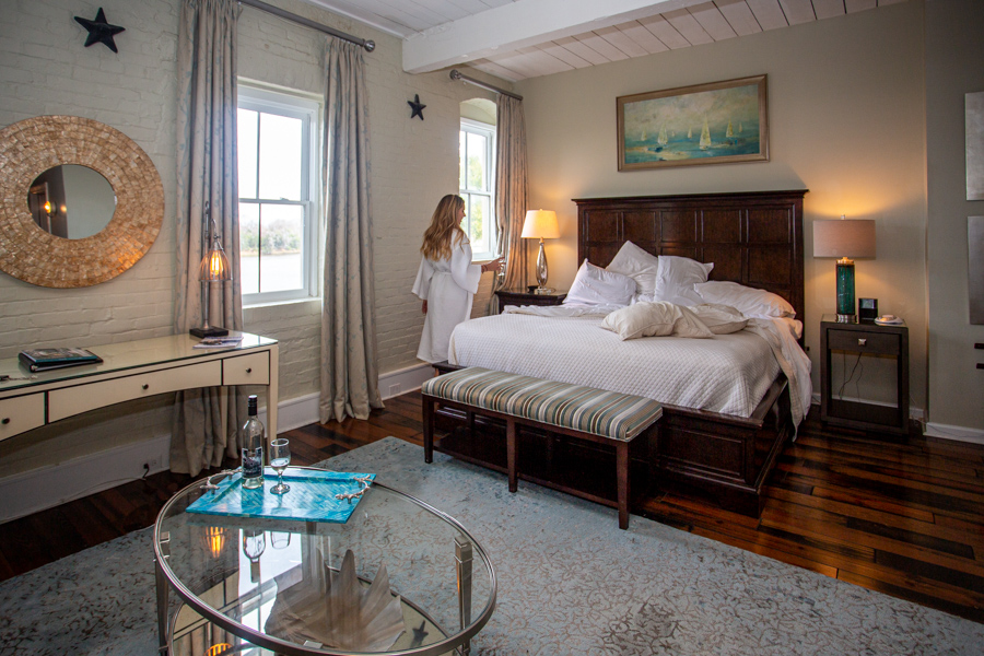 Apartment style suites at Olde Harbour Inn hotel in Savannah
