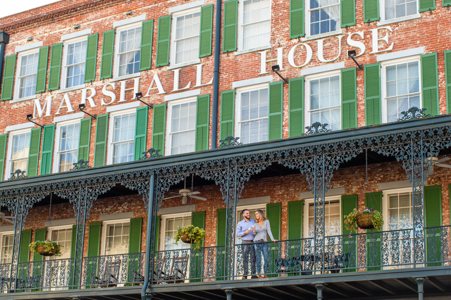 The Marshall House Hotel in Savannah