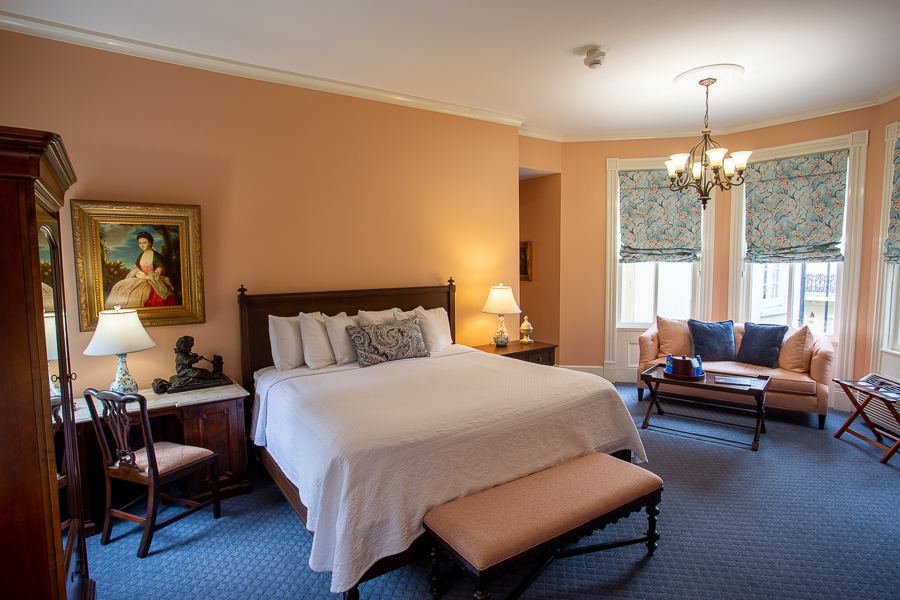 Guest room at The Eliza Thompson House
