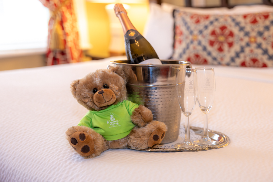 Add a souvenir gift to remember your Marshall House stay. 
