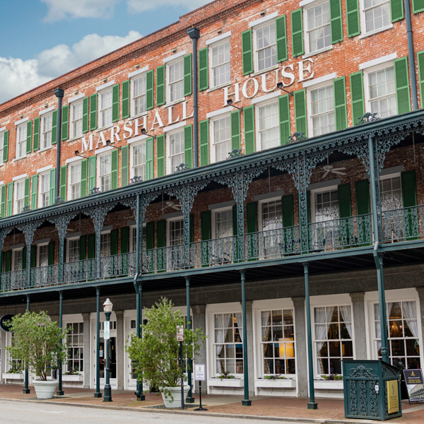The Marshall House Hotel in Savannah, GA